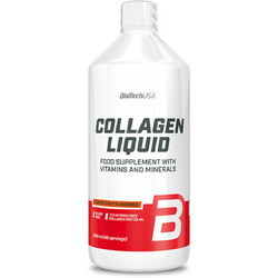 Biotech USA Collagen Liquid Tropical Fruits με Βιταμίνη C 1lt