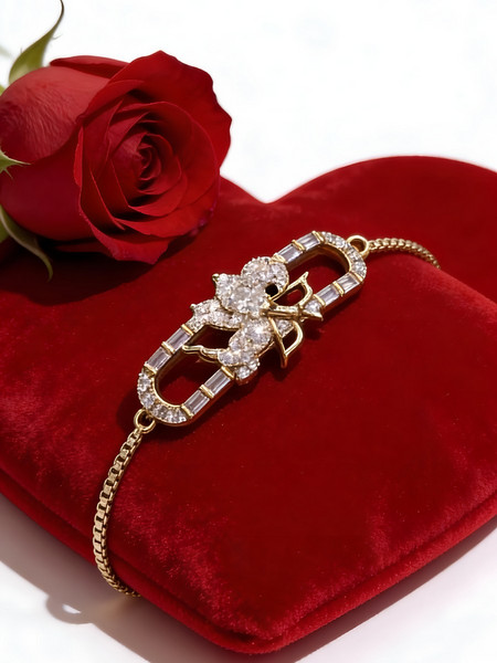 Bracelet Cupidon Dore