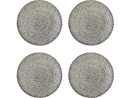 Creative Collection - Katrina Plate - Grey - 10 inches