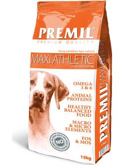 Premil Adult Maxi Athletic with Chicken, Pork & Beef 15kg