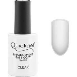 Quickgel Enhancement Clear Base Coat Ημιμόνιμο Βερνίκι Νυχιών 15ml
