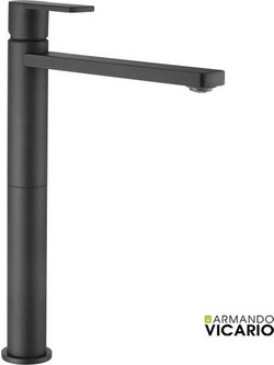 Μπαταρία Νιπτήρος Υψηλή GLAM Black Matt 610041-400 ARMANDO VICARIO