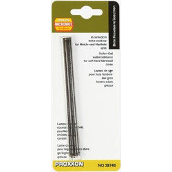 Proxxon 28740 Λάμες 10 Δοντιών 10TPI για Ξύλο 127mm 6τμχ