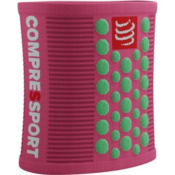 COMPRESSPORT WRIST BAND (HOT PINK / SUMMER GREEN)