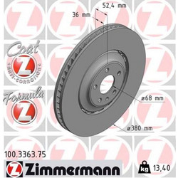 Zimmermann Δισκόπλακα - 100.3363.75