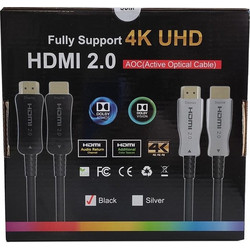 NG Καλώδιο AOC HDMI 2.0 HDMI Male to HDMI Male 50m Black