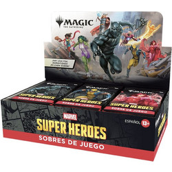 Magic the Gathering Marvel Super Heroes Play Booster Display (30) spanish