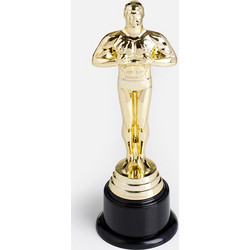 Αγαλματίδιο Oscar Πλαστικό Χρυσό 19cm