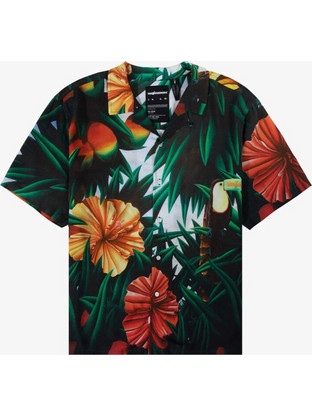 The Hundreds Ανδρικό Πουκάμισο Κοντομάνικο T23P208005 Green