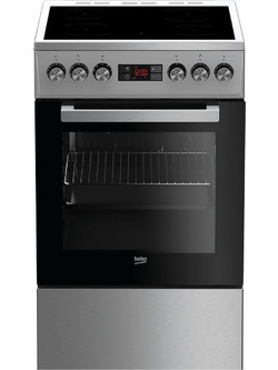 Beko FSM57300GX Κουζίνα Ηλεκτρική 55lt με Κεραμικές Εστίες 50cm