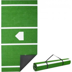 VEVOR Στρώμα Χτυπήματος Μπέιζμπολ 366x183cm Στρώμα Μπάτενγκ Σόφτμπολ Εξωτερικής Προπόνησης Πράσινο