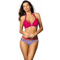 Marko Bikini Set Τριγωνάκι με Ενίσχυση Navy Μπλε Μπορντό M-403