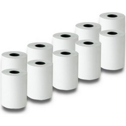 QOLTEC Thermal Roll 57 x 20 | 55g / m2 | 10 pcs. | Bpa Free - (51896)