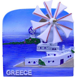 Τουριστικό μαγνητάκι Souvenir - Σετ 12pcs - Greece - 678489