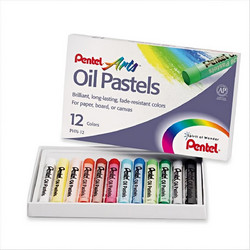 Pentel Λαδοπαστέλ 12 Χρώματα PHN12 - ΡΤΠΑΣ-ΡΗΝ1212