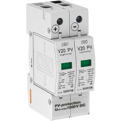 Αντικεραυνικό Type 2 40Ka Σειράς V20-C 2Pole 1000V DC