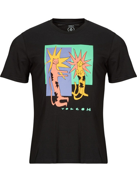 T-shirt με κοντά μανίκια Volcom LONGO CATS BSC SST