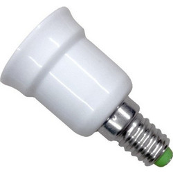 ADAPTOR 78974 Αντάπτορας/Μετατροπέας από Ντουί E14 σε E27 IP20 - Μ3.5 x Π3.5 x Υ6