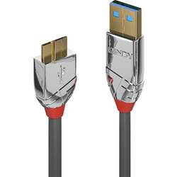 Lindy LY-36656 Regular USB 3.0 to micro USB Cable Γκρι 0.5m