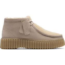 Clarks Torhill Moss Γυναικεία Μποτάκια Chukka Suede Μπεζ 26182914