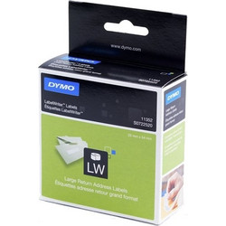 Ετικέτες Ταχυδρομικών Αποστολών DYMO Large Return Address 11352 54 x 25 mm (Λευκές) (DYMO11352)