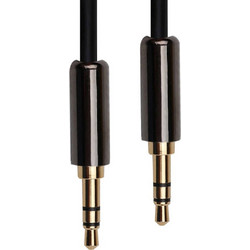 ΚΑΛΩΔΙΟ ΗΧΟΥ 3.5mm STEREO ΑΡΣΕΝΙΚΟ ΣΕ 3.5 mm STEREO ΑΡΣΕΝΙΚΟ 3m ΕΠΙΧΡΥΣΟ HQ 24K R303 BAG VZN (ΣΕΤ ΜΕ 2)