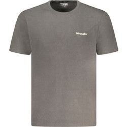 WRANGLER SHORT SLEEVE T-SHIRT MEN BLACK Μαύρο