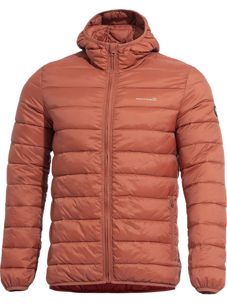 AURORA HOOD JACKET MAROON-RED