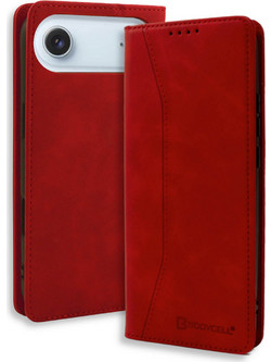 Bodycell Book Case Πορτοφόλι Red (iPhone Air)