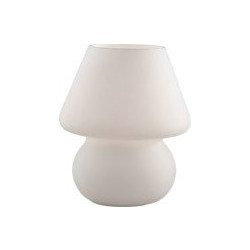IDEAL LUX Επιτραπέζιο Φωτιστικό Με Κάλυμμα Σε Φυσητό Λευκό O165 1XE27 PRATO SMALL IDEAL LUX - 74726