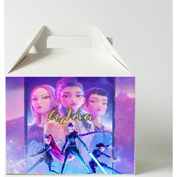 Κουτί Φαγητού Lunchbox K-Pop Demon Hunters 3τμχ (17,5 x 15,5 x 12 cm) | D2406, bal-D2406-huntrix