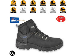 Himalayan Hiker Μποτάκια Ασφαλείας S1 Μαύρα 2601