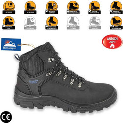 Himalayan Hiker Μποτάκια Ασφαλείας S1 Μαύρα 2601