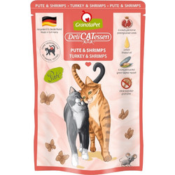 Granatapet Delicatessen Adult Grain Free Pate with Turkey & Shrimps 85gr