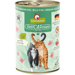 GranataPet Delicatessen Adult Grain Free Pate with Venison 400gr