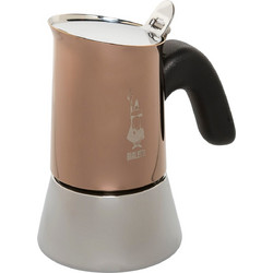 Bialetti New Venus Copper Cafe Μπρίκι Espresso 2Cups Μπρονζέ