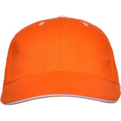 Roly Ανδρικό Καπέλο Jockey με Δίχτυ Snapback Υφασμάτινο Πορτοκαλί GO7008-31