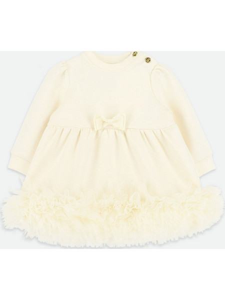 Φόρεμα Dawn Tulle Trim Vanilla Angel's Face Κρεμ