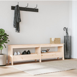 vidaXL Παγκάκι Χολ 160x28x45 εκ. από Μασίφ Ξύλο Πεύκου 837379