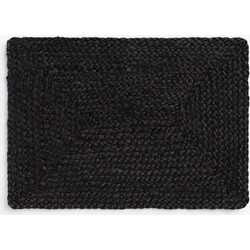Calma House - Σουπλά Jute Ural Black 35x50cm