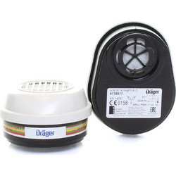ΦΙΛΤΡΑ ΠΡΟΣΤΑΣΙΑΣ ΑΕΡΙΩΝ ΓIA ΔΙΠΛΗ ΜΑΣΚΑ DRAGER ABEK1 Hg-P3 R D