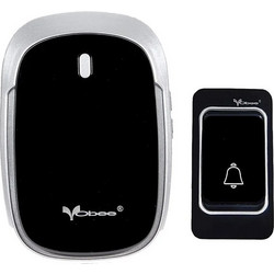 Ασύρματο κουδούνι πόρτας - JK05 - 113651 - Black - 0010313