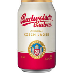 Budejovicky Budvar Budweiser Κουτί 330ml