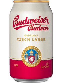 Budejovicky Budvar Budweiser Κουτί 330ml