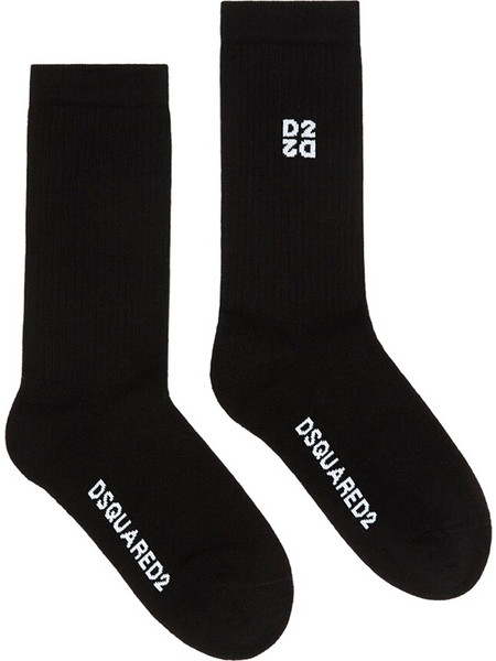 Dsquared2 Ανδρικές Κάλτσες Μαύρες DFV143310-001