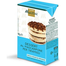 Master Martini Επιδόρπιο Μασκαρπόνε Τιραμισού 1Lt