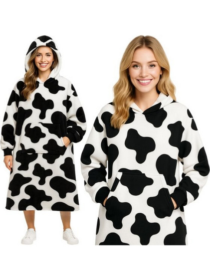Ruhhy XXL Sweatshirt - Black and White Blanket 26538 - (18567-0)