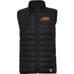 KTM Αμάνικο Ανδρικό Μπουφάν Puffer Μαύρο 214-337-9029