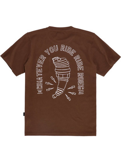 Roeg Μπλούζα κοντομάνικη Ryder t-shirt brown