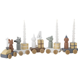 Bloomingville MINI - Junaid Birthday Decoration - Brown - Baby and Children